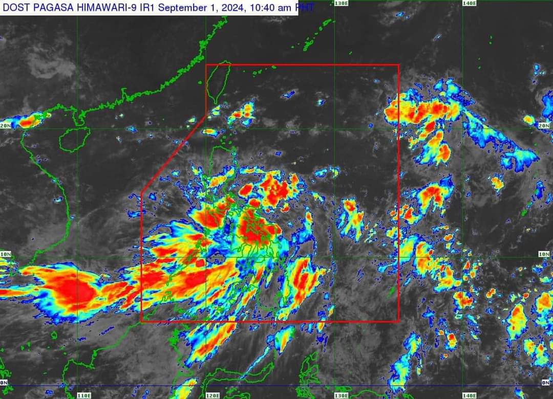 Tropical Depression Enteng Forms, Threatens Visayas and Luzon