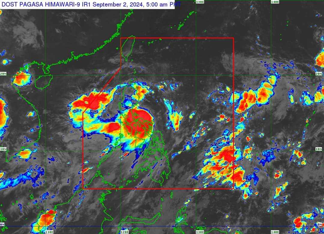 Tropical Storm Enteng (Yagi) Intensifies, Threatens Luzon