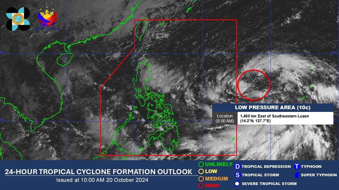 Philippine Coast Guard on Alert for Potential Tropical Depression