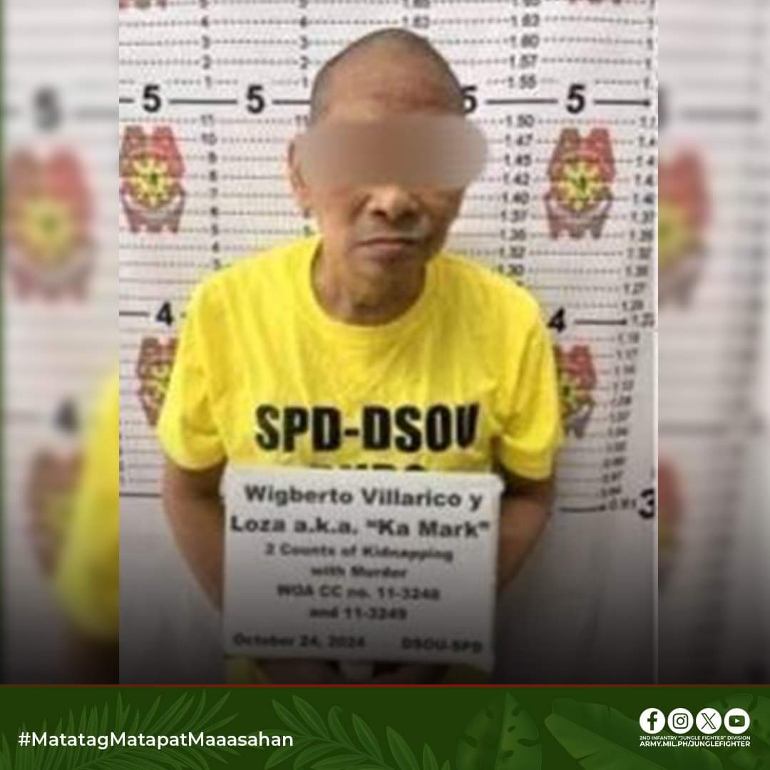 Top Communist Leader Nabbed in Metro Manila After Evading Mindoro Dragnet