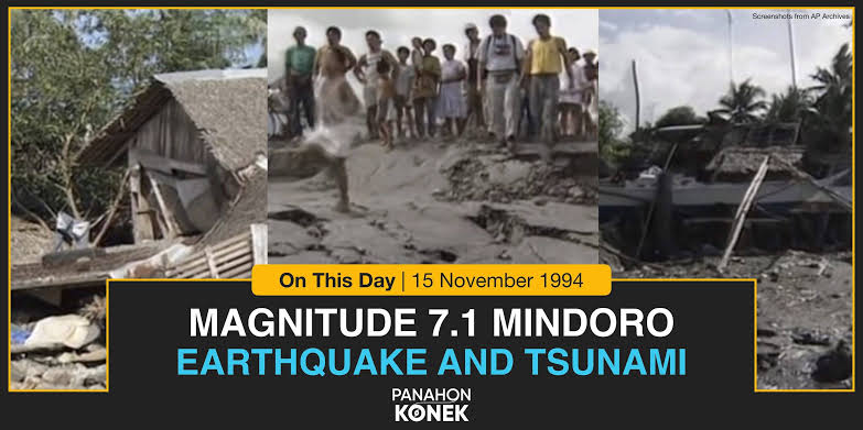 30 Years Later: Remembering the November 15, 1994 Mindoro Earthquake