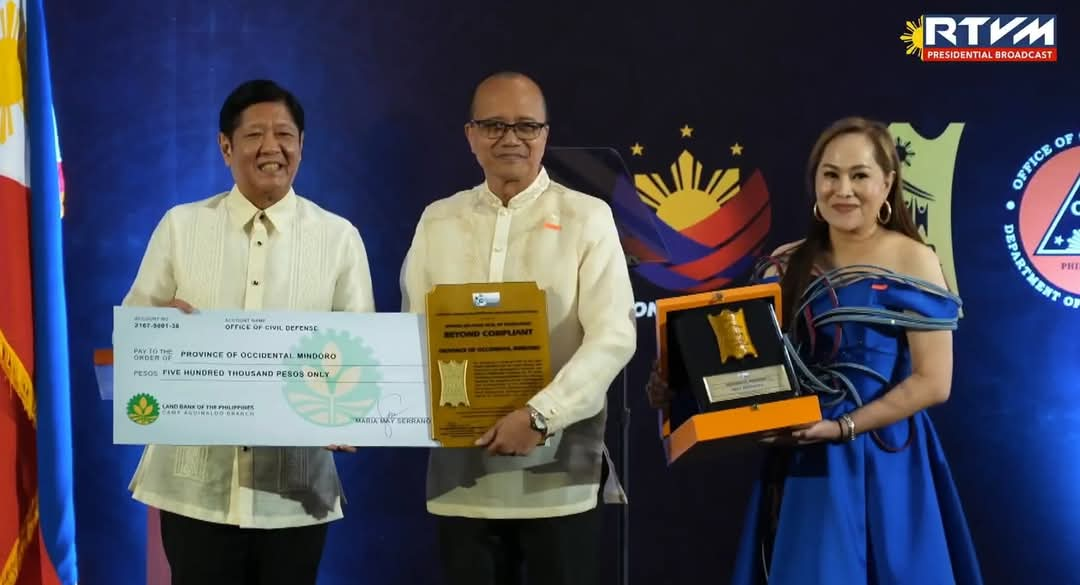 Occidental Mindoro Tops List of Gawad Kalasag Awardees for Disaster Risk Reduction Programs