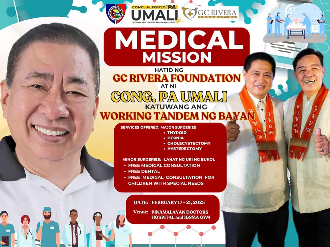 Free Medical Mission to Serve Thousands in Pinamalayan